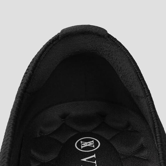 Chic Black Wedge Heels - Picture 5 of 13